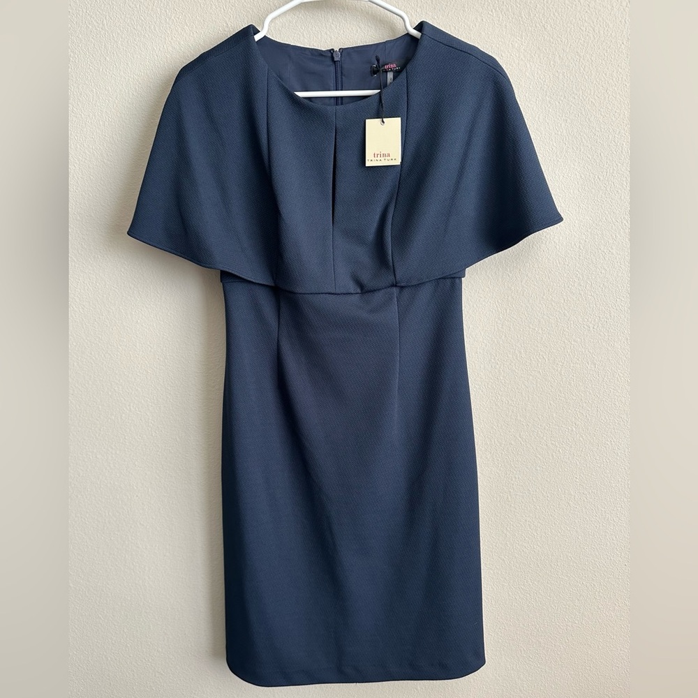NWT women’s dress size 2 - navy - Trina Trina Turk